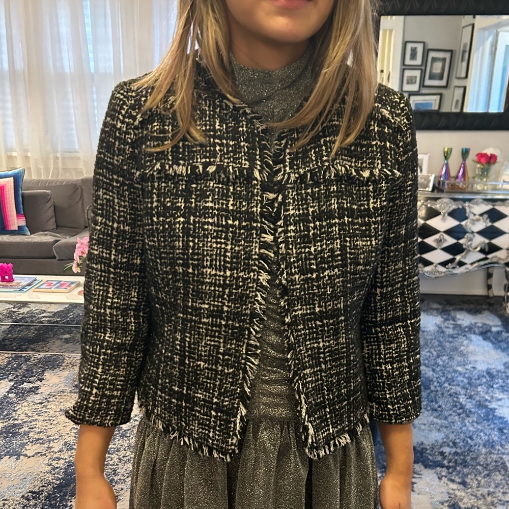Nine West Blazer Size 4 - Tweed